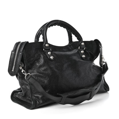 Balenciaga Agneau Giant 12 Silver Hardware City Black 3 of 10