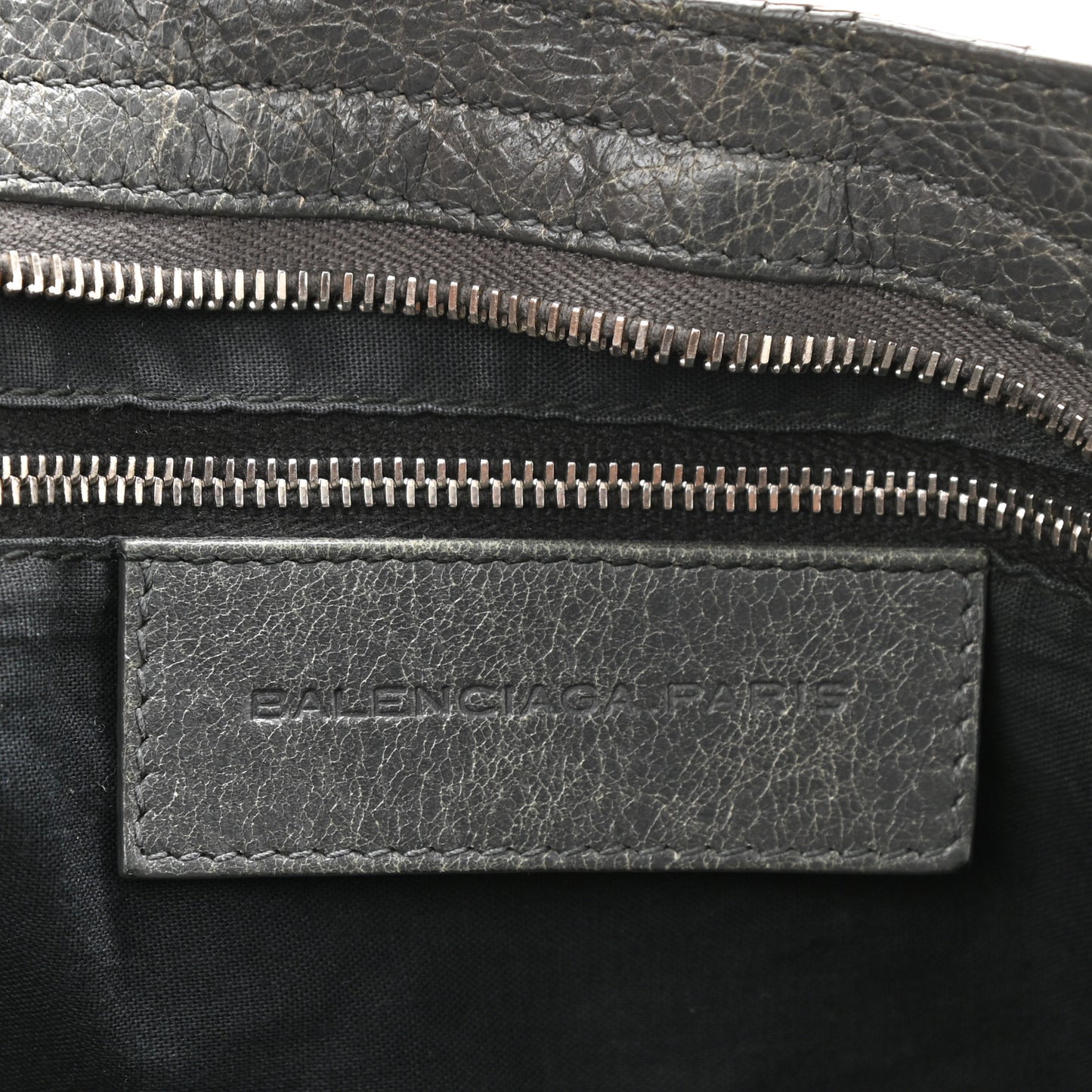 Agneau Giant 12 Silver Hardware City Gris Tarmac
