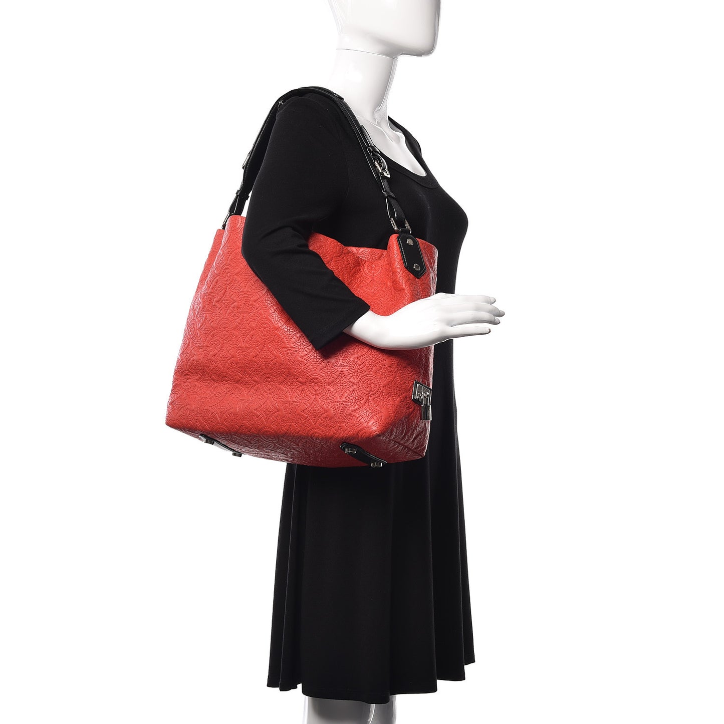 Monogram Lambskin Antheia Hobo PM Corail