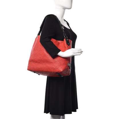 Louis Vuitton Monogram Lambskin Antheia Hobo PM Corail 2 of 10