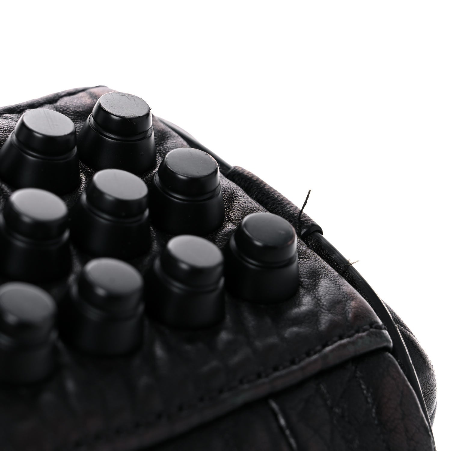 Alexander Wang Pebbled Lambskin Mini Rockie Black Matte Black Hardware 12 of 17