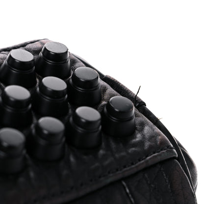 Alexander Wang Pebbled Lambskin Mini Rockie Black Matte Black Hardware 12 of 17