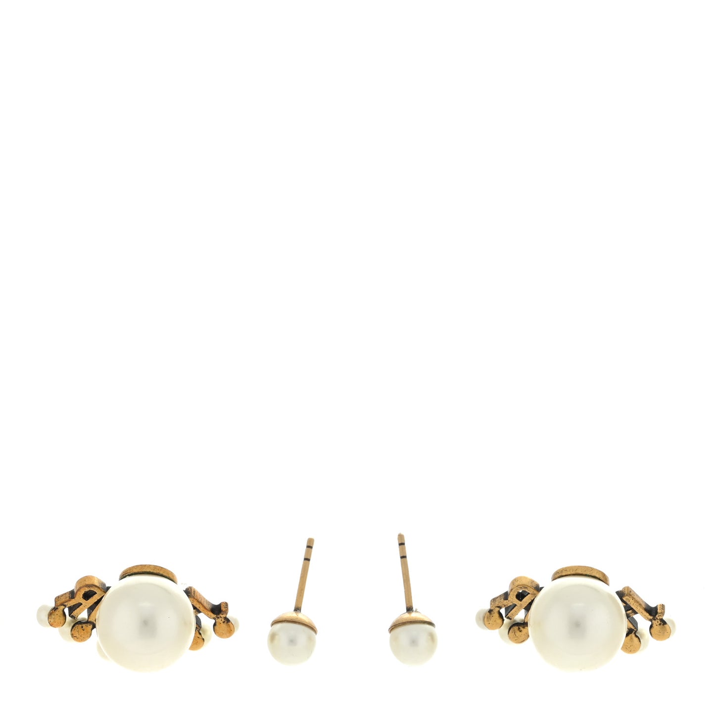 Pearl J'Adior Dior Tribal Earrings