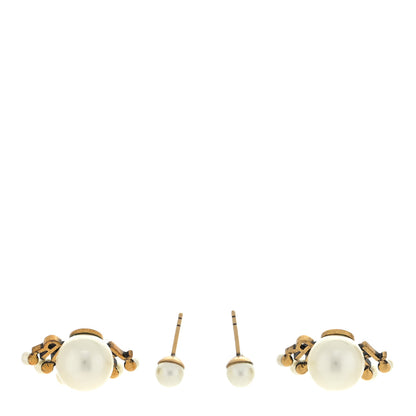 Christian Dior Pearl J'Adior Dior Tribal Earrings 3 of 4