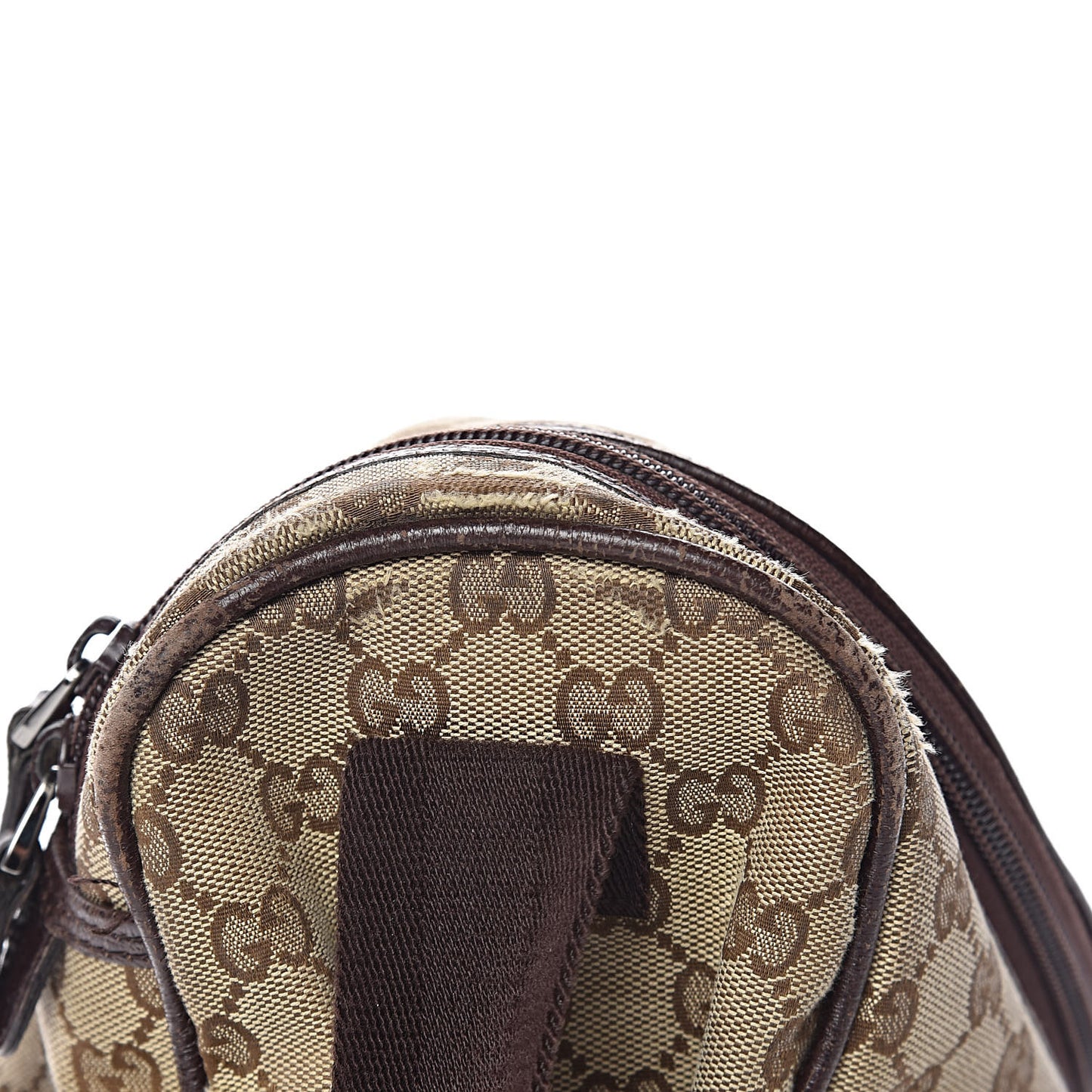 Monogram Natural Pigskin Large Diaper Bag Beige Ebony Cocoa Dark Chocolate