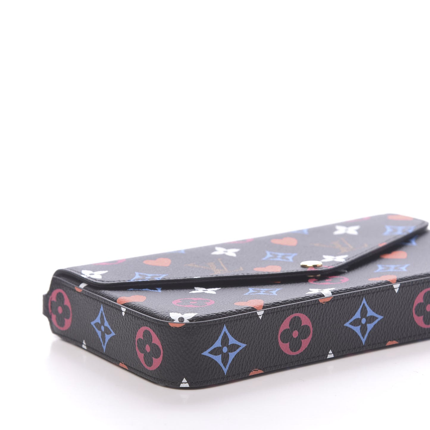 Game On Felicie Chain Wallet Black