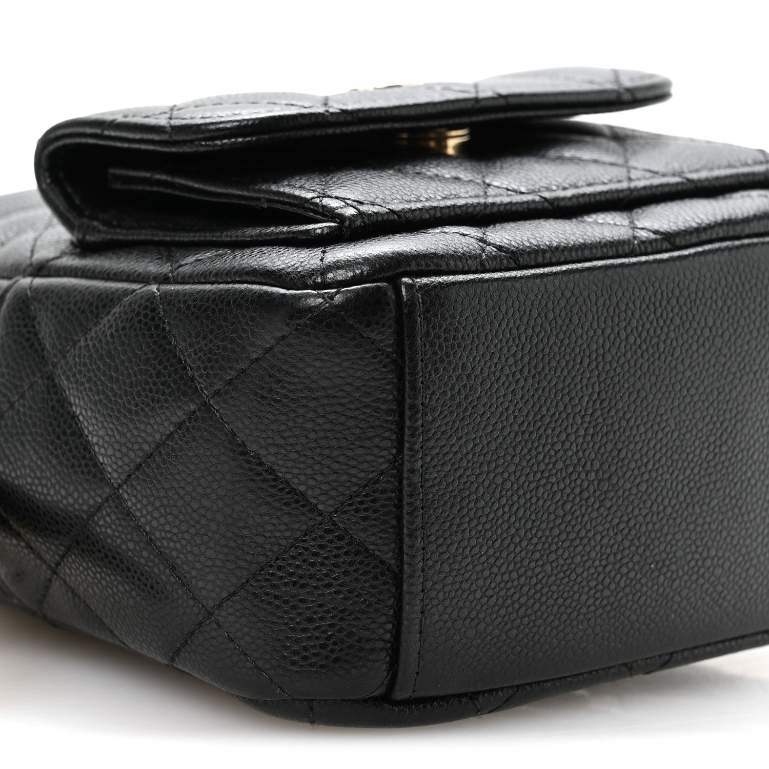 Chanel Caviar Quilted CC Mini Classic Backpack Black 9 of 10