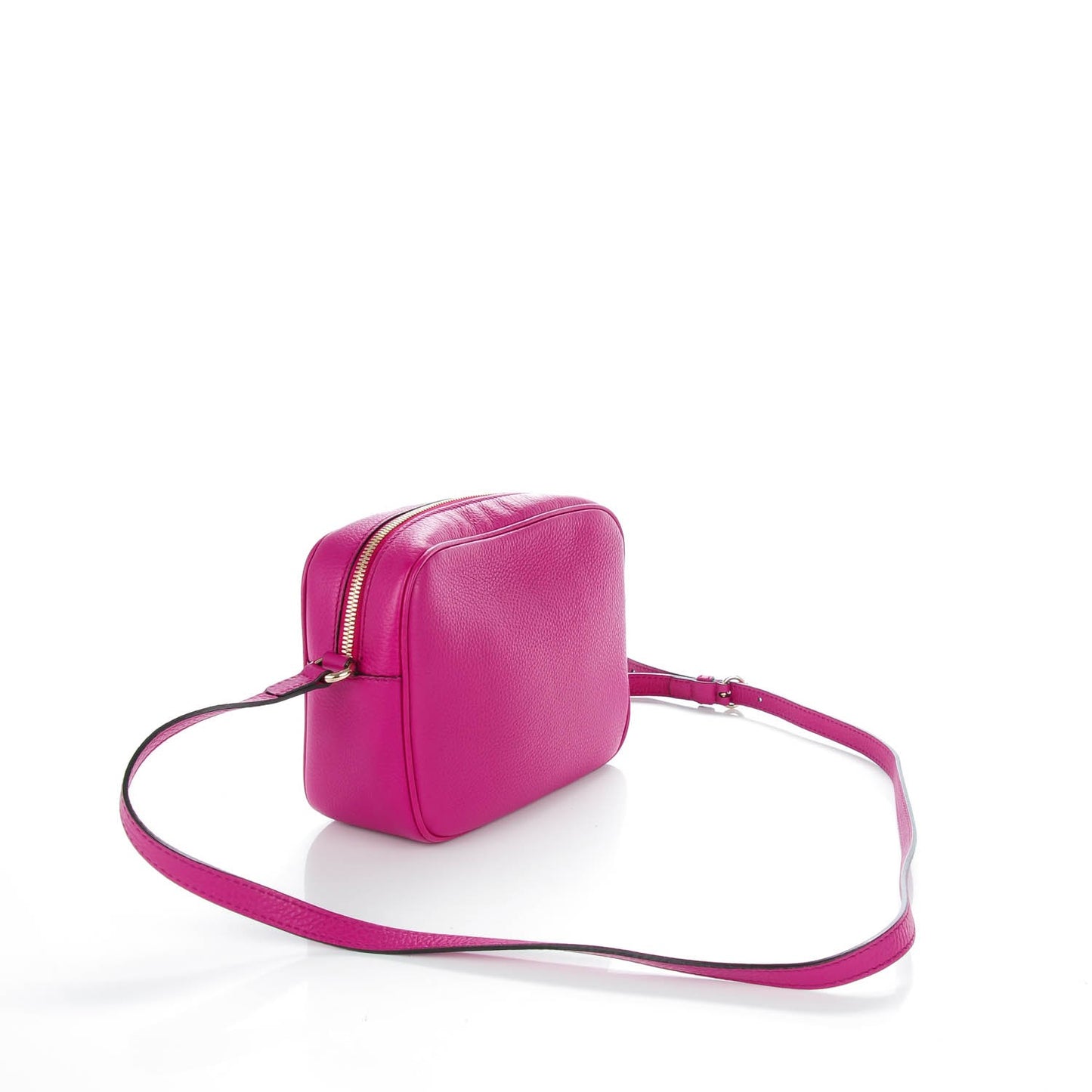 Cellarius Calfskin Small Soho Disco Bag Bright Bouganville