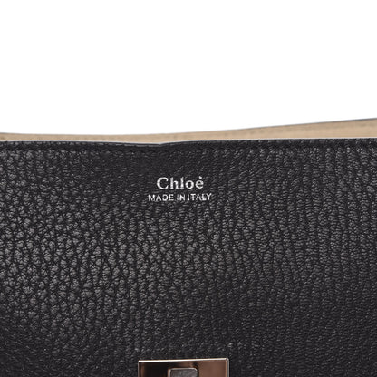Chloe Grained Lambskin Drew Shoulder Bag Black 5 of 10