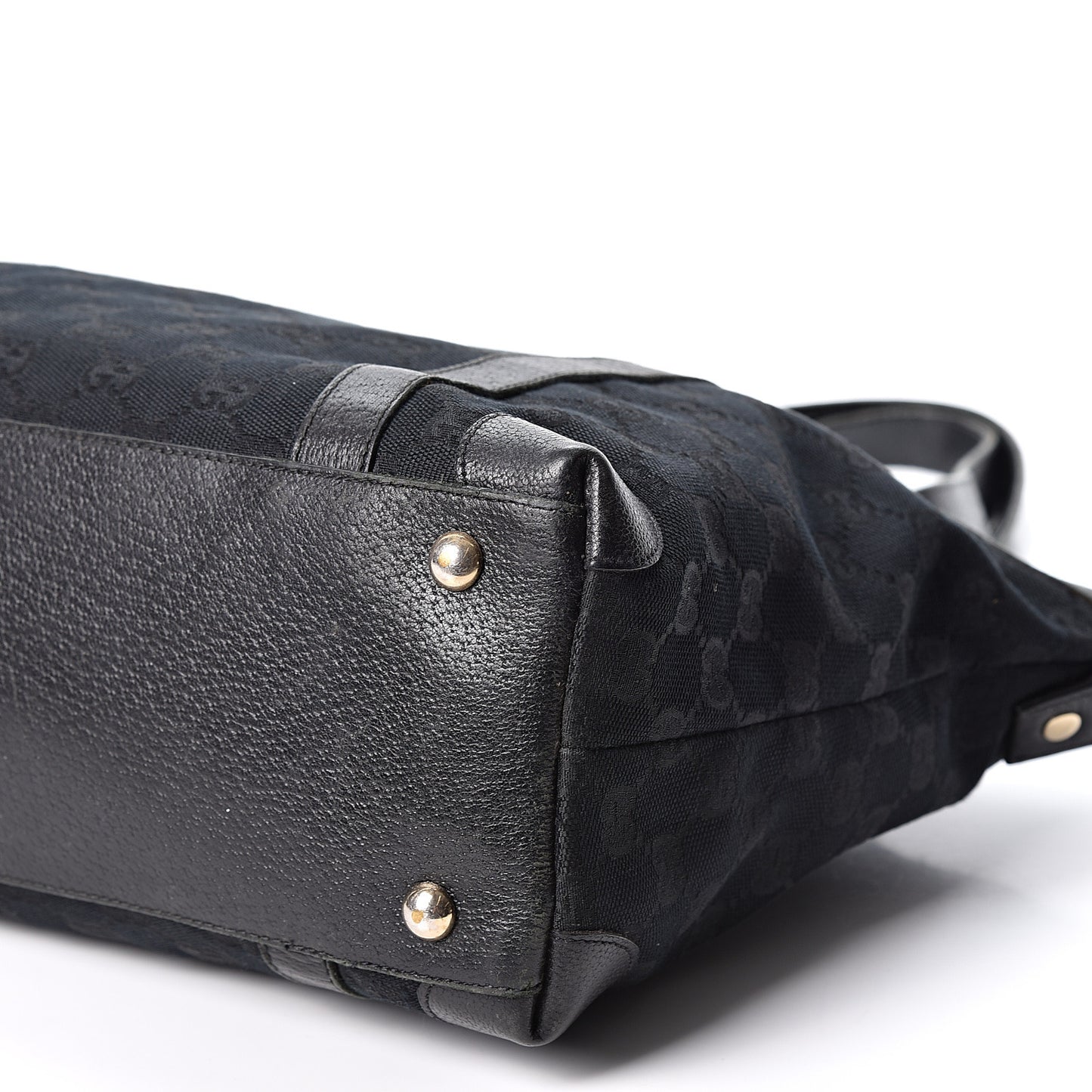 Monogram Medium Abbey Tote Black