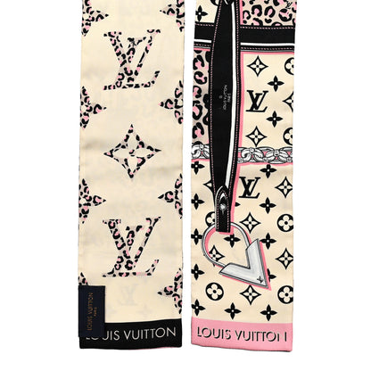 Louis Vuitton Silk Monogram Wild At Heart Bandeau Cream 2 of 3