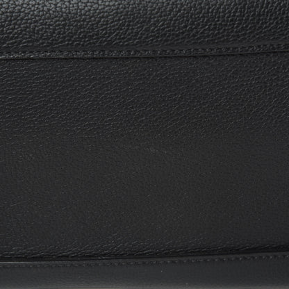 MCM Grained Calfskin Medium Milla Tote Black 14 of 15