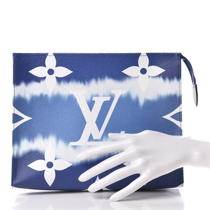 Louis Vuitton Monogram Escale Toiletry Pouch 26 Blue 2 of 9