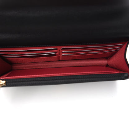 Chanel Goatskin Quilted 19 Wallet On Chain WOC Black 5 of 12