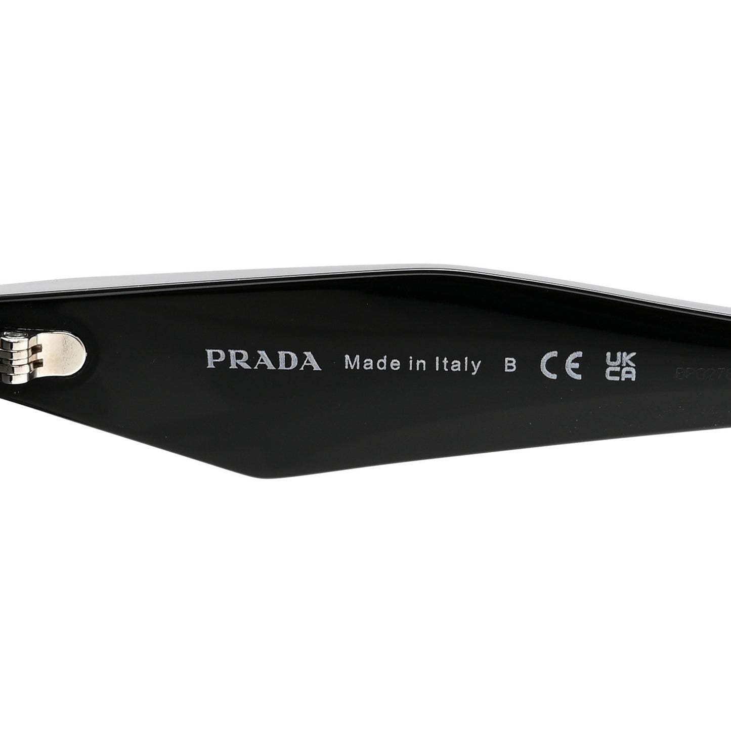 Acetate Symbole Sunglasses SPR 19Z Black