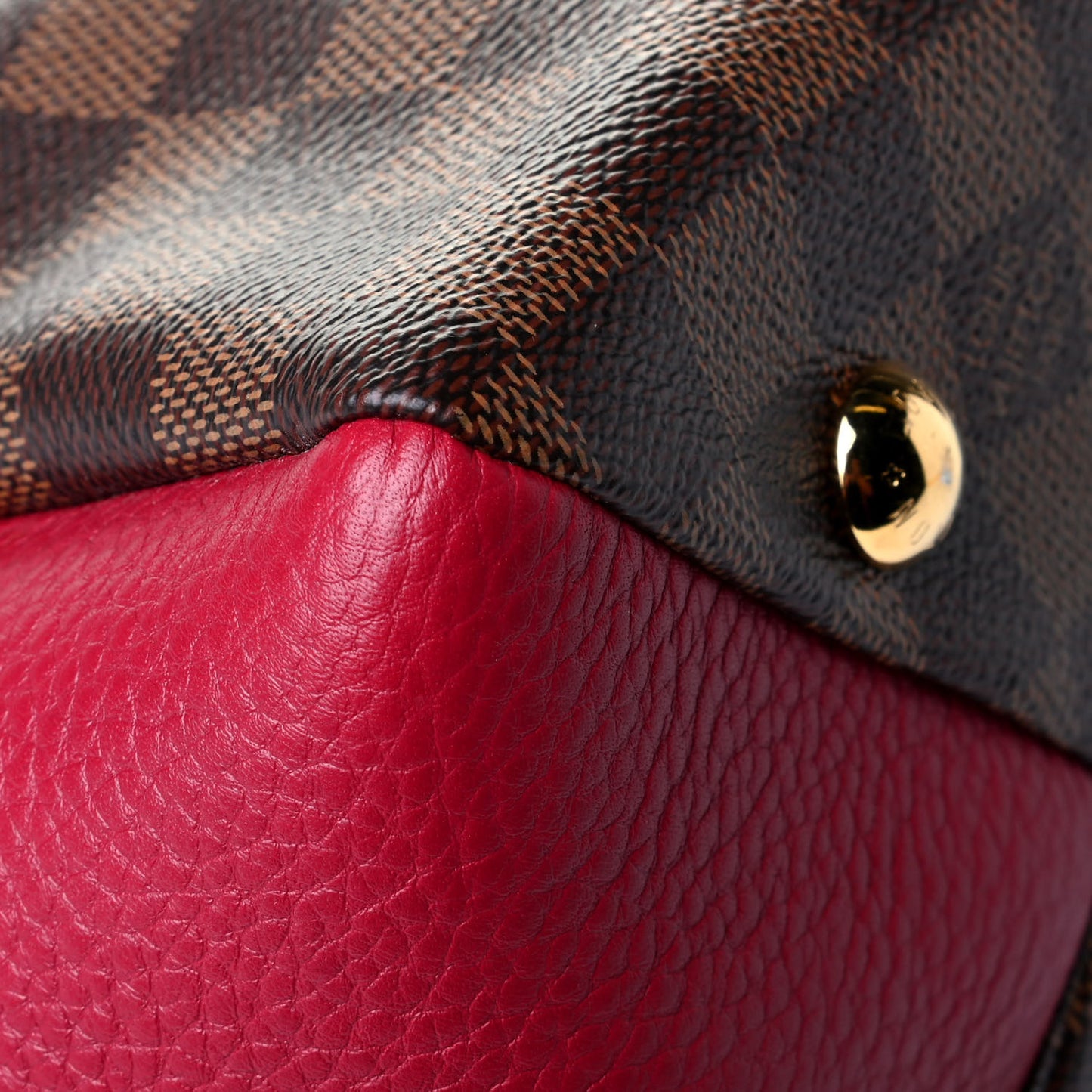 Damier Ebene Cuir Taurillon Brittany Wine