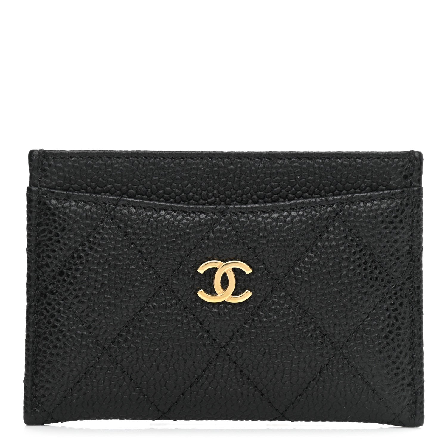 Chanel Caviar Quilted Card Holder Black 1 of 9