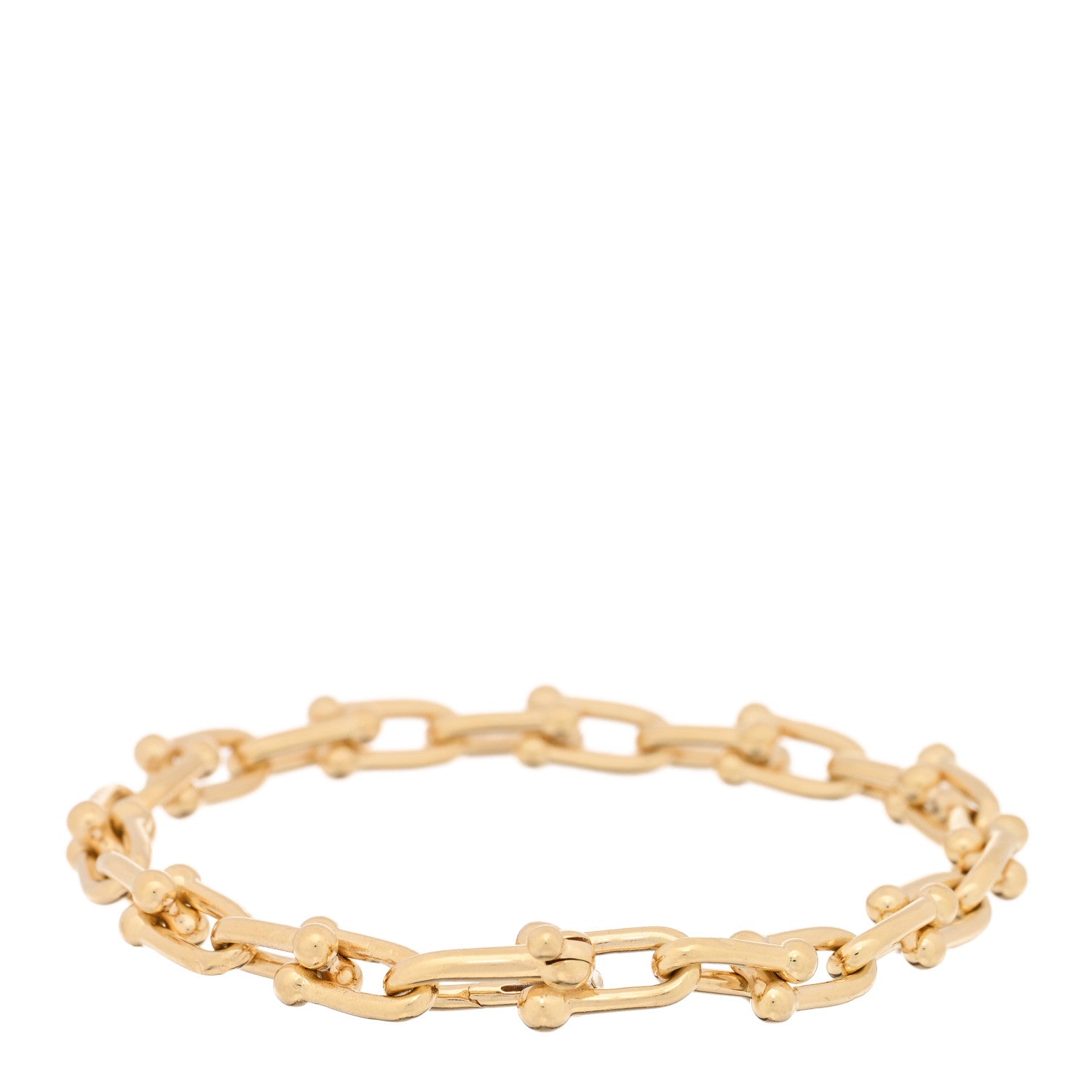 Tiffany 18K Yellow Gold Small HardWear Link Bracelet 2 of 4