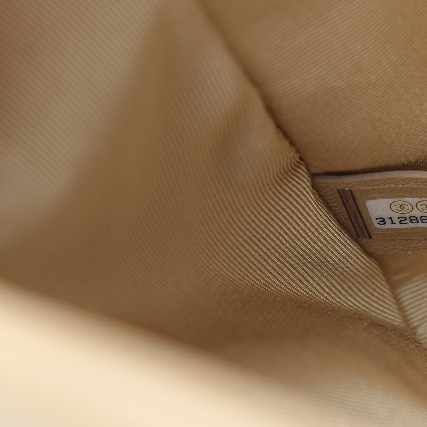 Lambskin Quilted Medium Chanel 19 Flap Beige