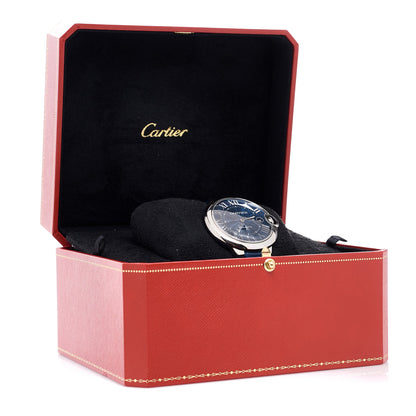 Cartier Stainless Steel Alligator 42mm Ballon Bleu De Cartier Automatic Watch Blue 5 of 5