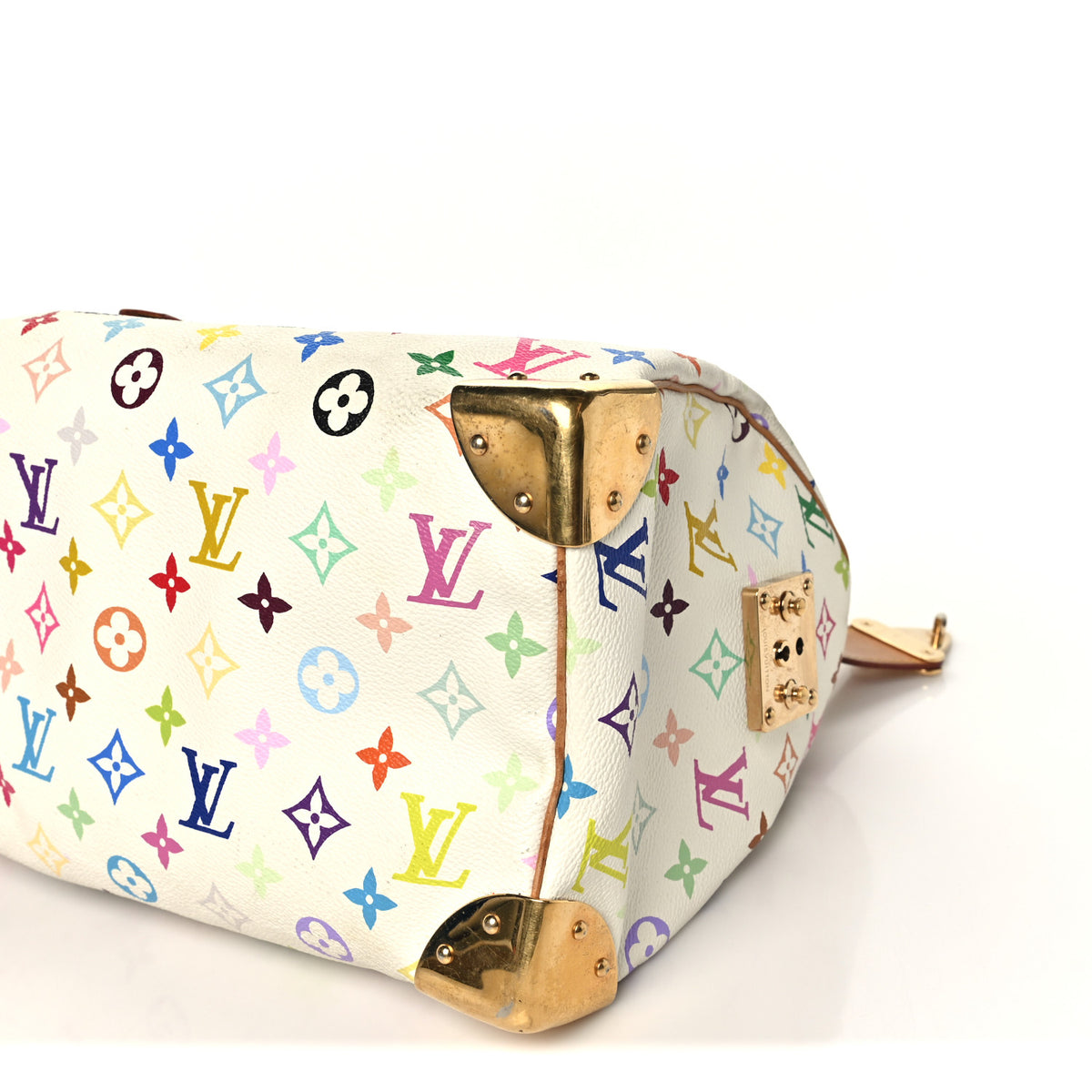 Louis Vuitton Monogram Multicolor Speedy 30 White 9 of 10