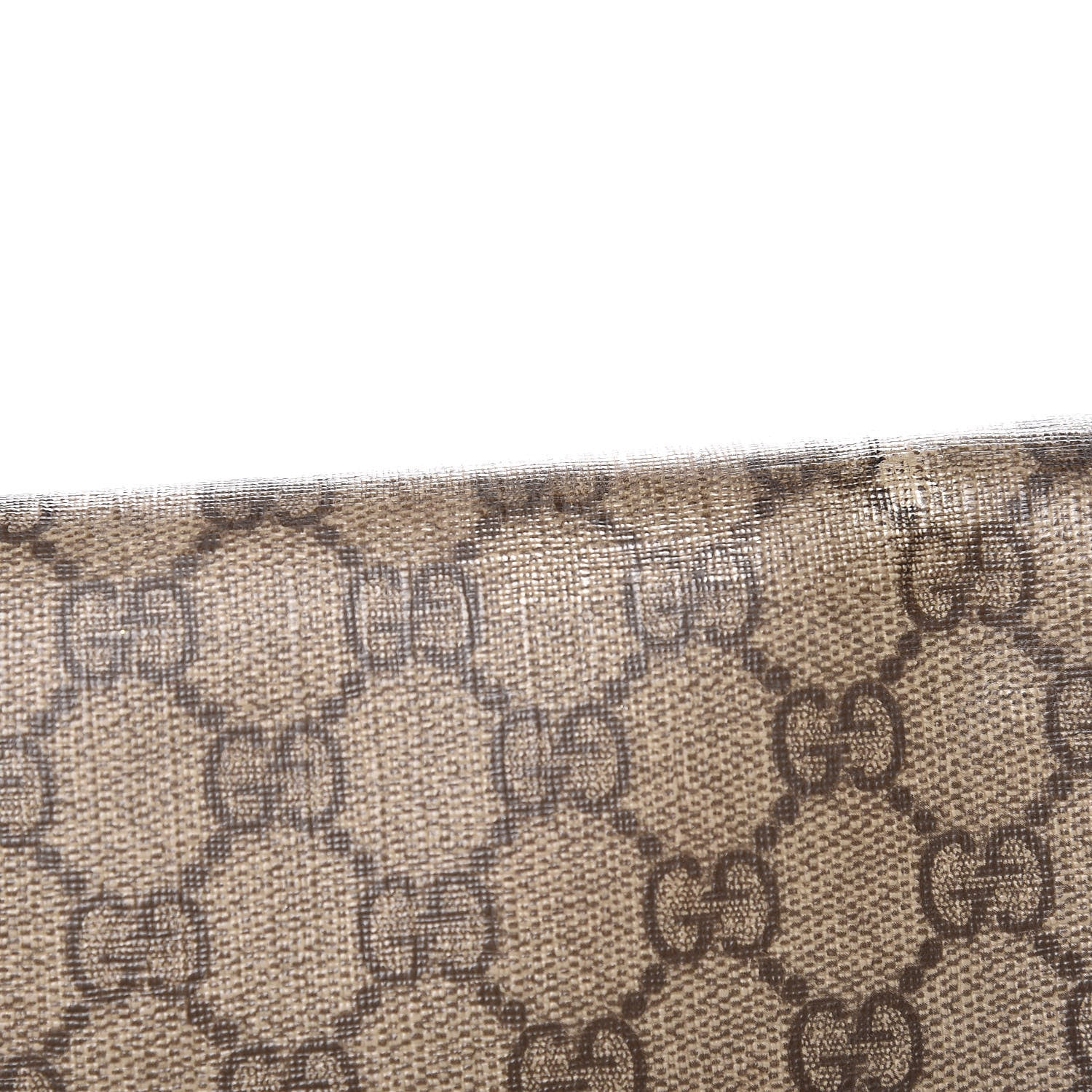 Gucci GG Supreme Monogram Selleria Calfskin Small Flap Messenger Bag Beige Ebony Cocoa Dark Chocolate 15 of 17