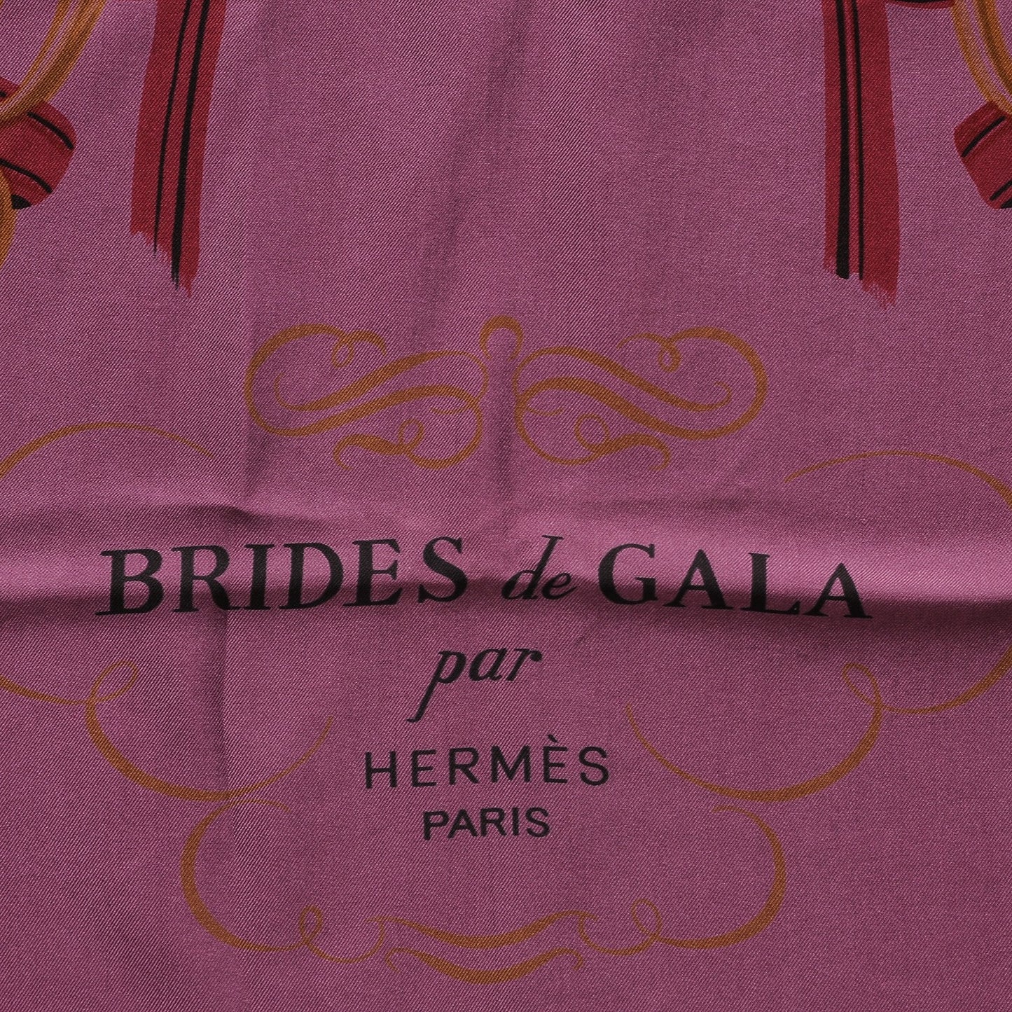 Silk Foulard Brides de Gala Scarf 140