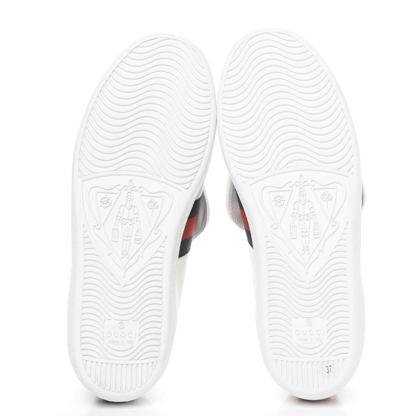 Calfskin Ayers Crystal Web Womens New Ace Pineapple Sneakers 37 White