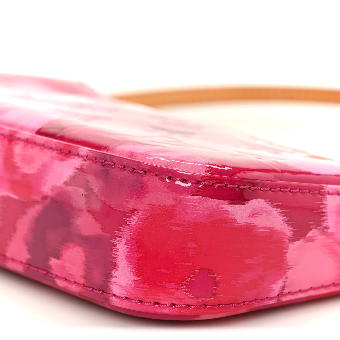 Vernis Ikat Pochette Accessories NM Rose Indien