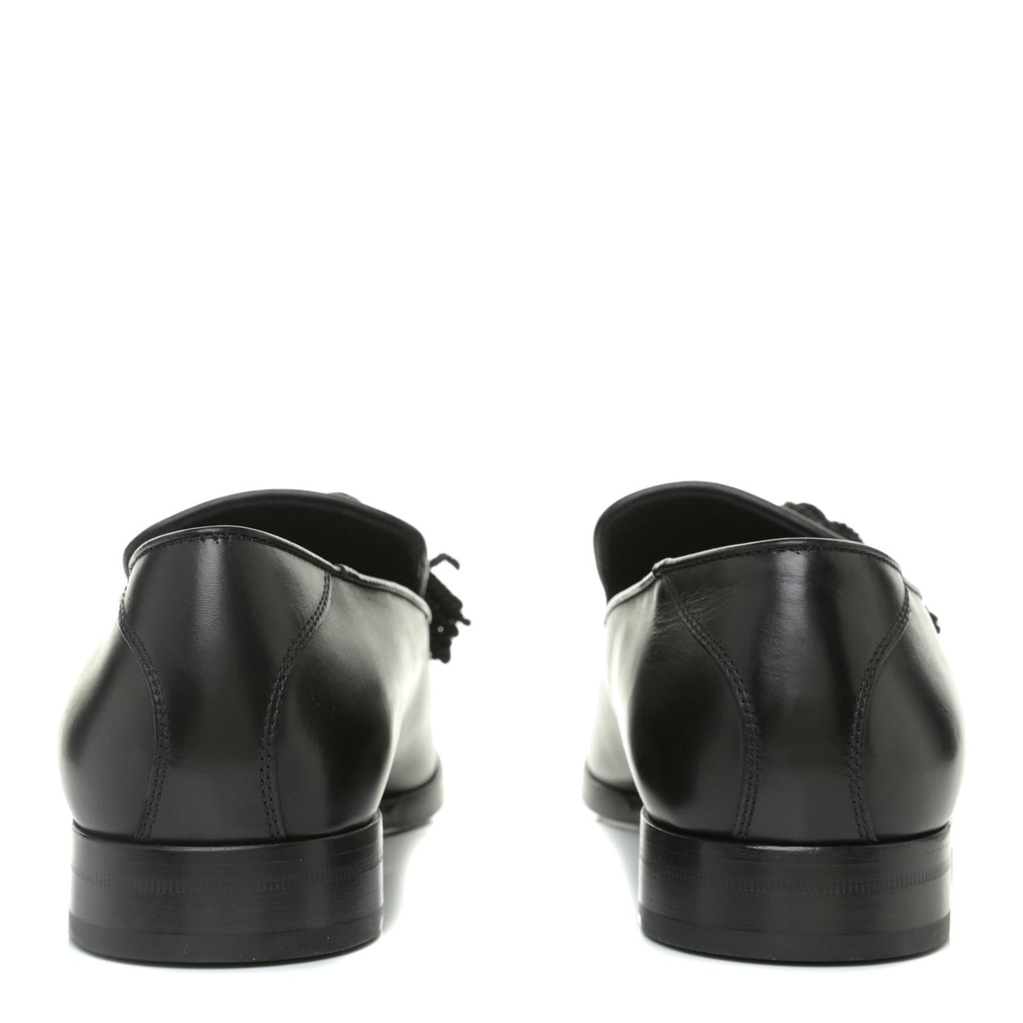 Nappa Mens Foxley Tassel Loafers 41 Black
