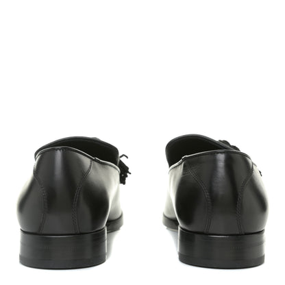 Jimmy Choo Nappa Mens Foxley Tassel Loafers 41 Black 5 of 10