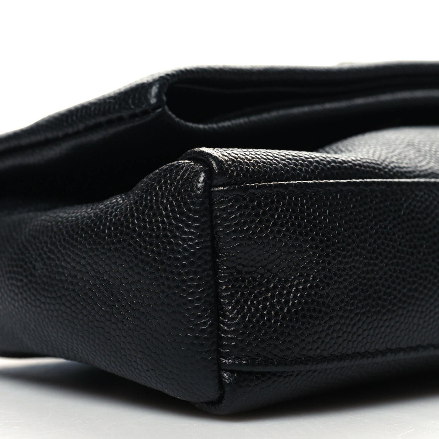 Grain De Poudre Monogram Toy West Hollywood Fold-Over Bag Black