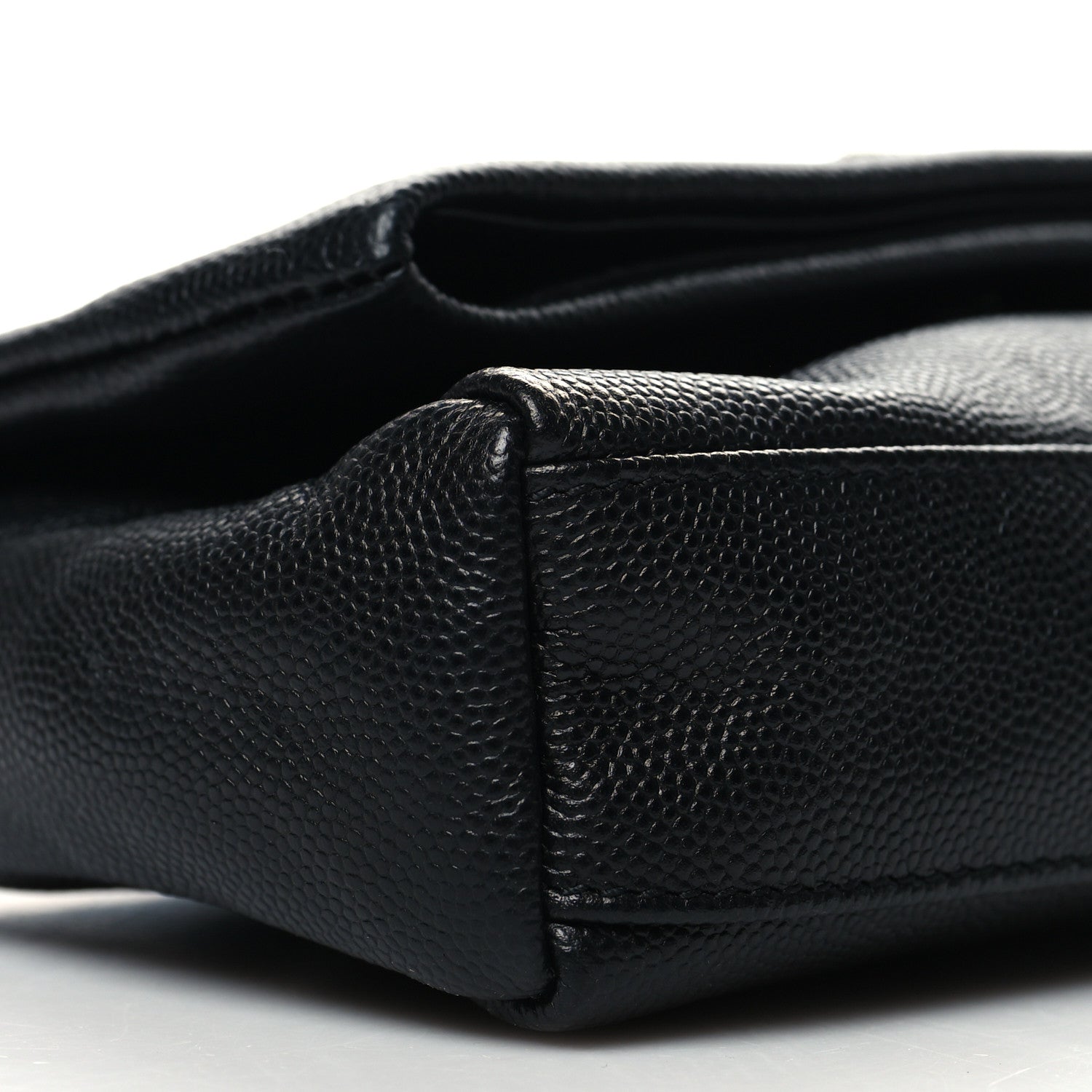 Saint Laurent Grain De Poudre Monogram Toy West Hollywood Fold-Over Bag Black 9 of 10