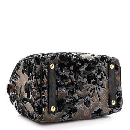 Louis Vuitton Monogram Fleur De Jais Sequins Speedy 30 4 of 11