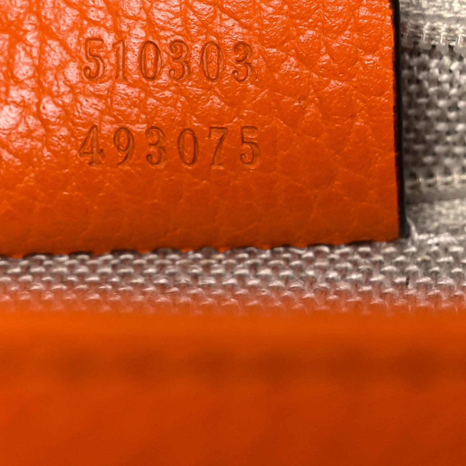 Gucci Dollar Calfskin Interlocking G Shoulder Bag Sun Orange 7 of 9