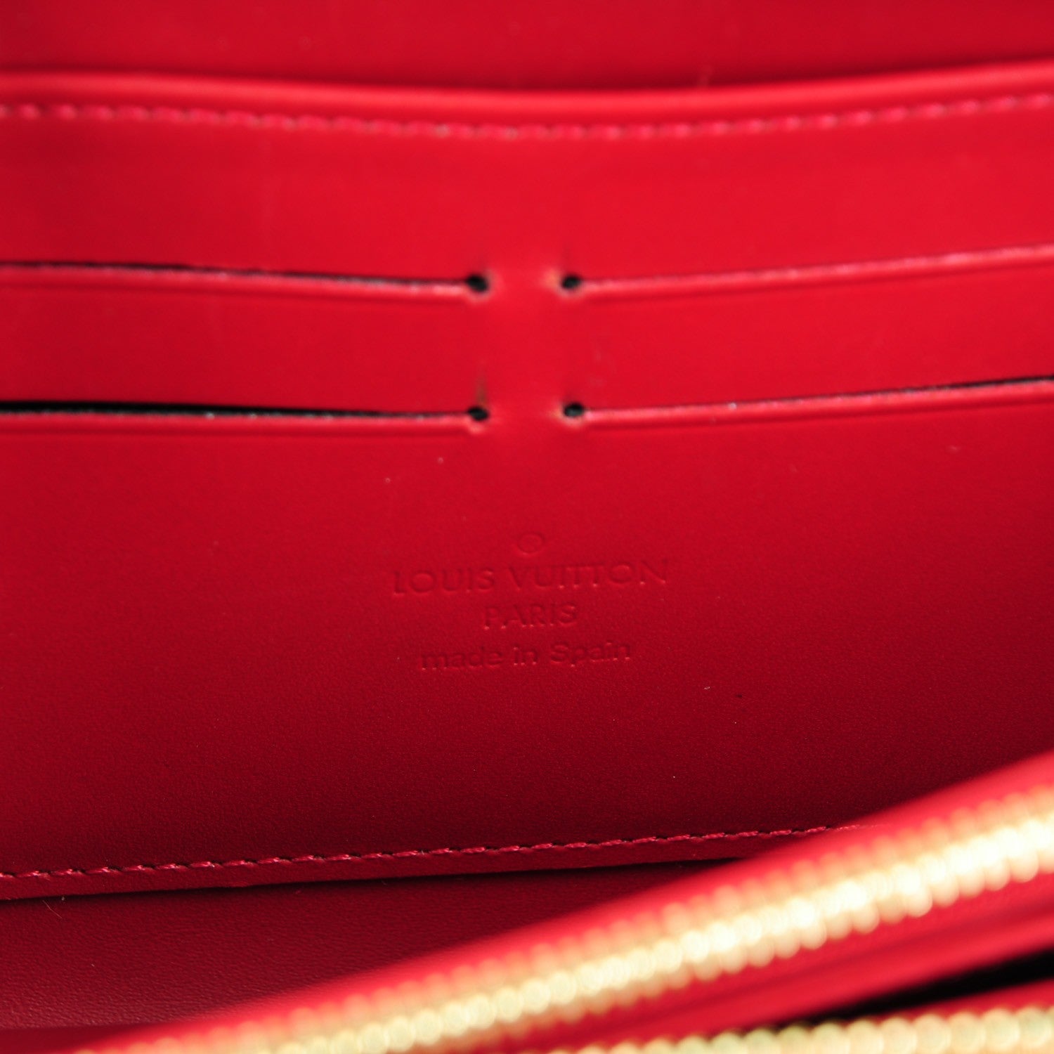 Louis Vuitton Vernis Zippy Wallet Pomme D'Amour 5 of 6