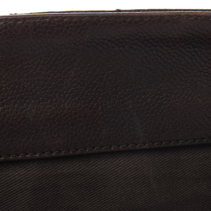 Chanel Caviar Quilted Grand Shopping Tote GST Dark Brown 11 of 14