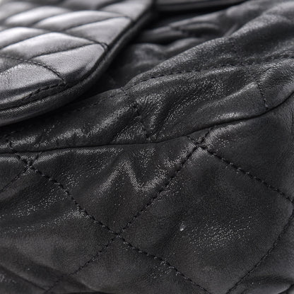 Chanel Iridescent Calfskin Small Chic Quilt Flap Black 11 of 11