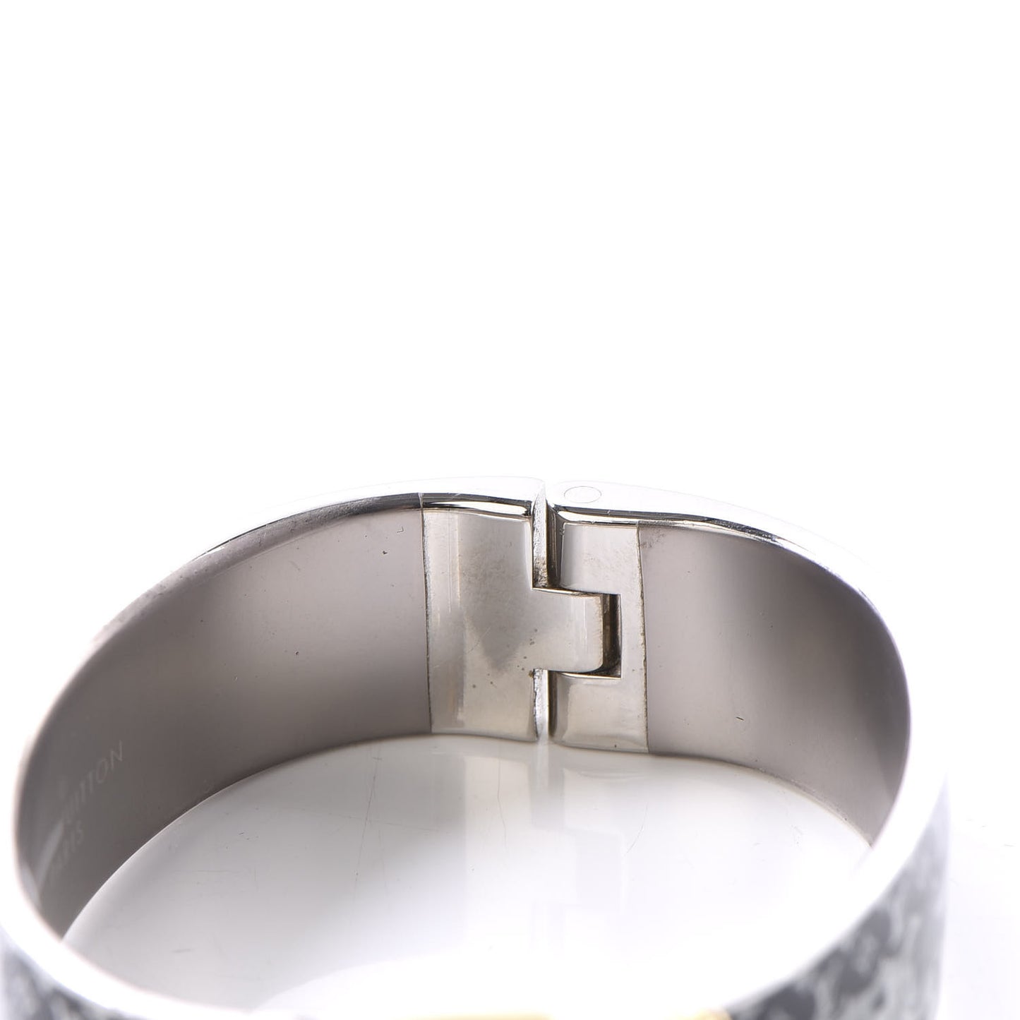 Metal Enamel Confidential Bangle Bracelet