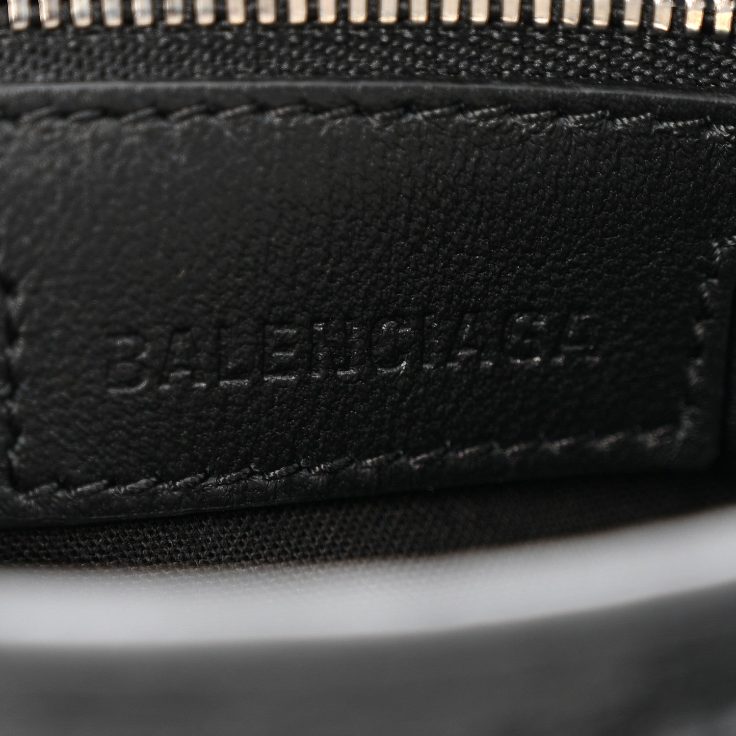 Balenciaga Agneau Arena Silver Hardware Small Le City Black 6 of 14