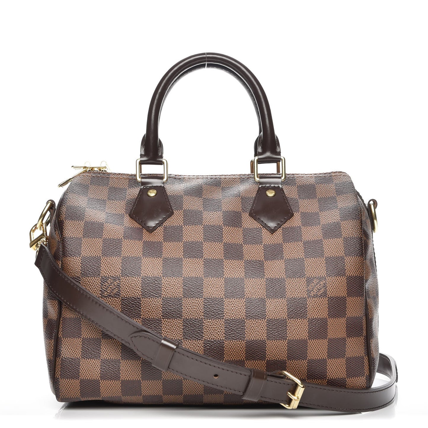 Damier Ebene Speedy Bandouliere 25