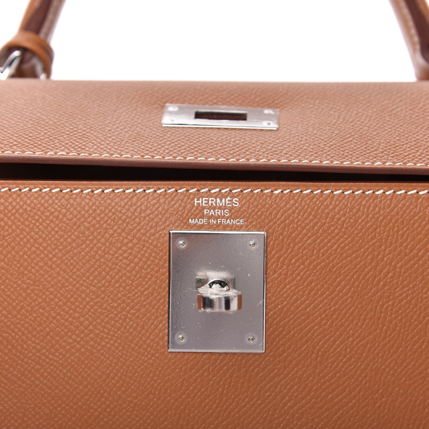 Hermes Epsom Kelly Sellier 28 Gold 8 of 11