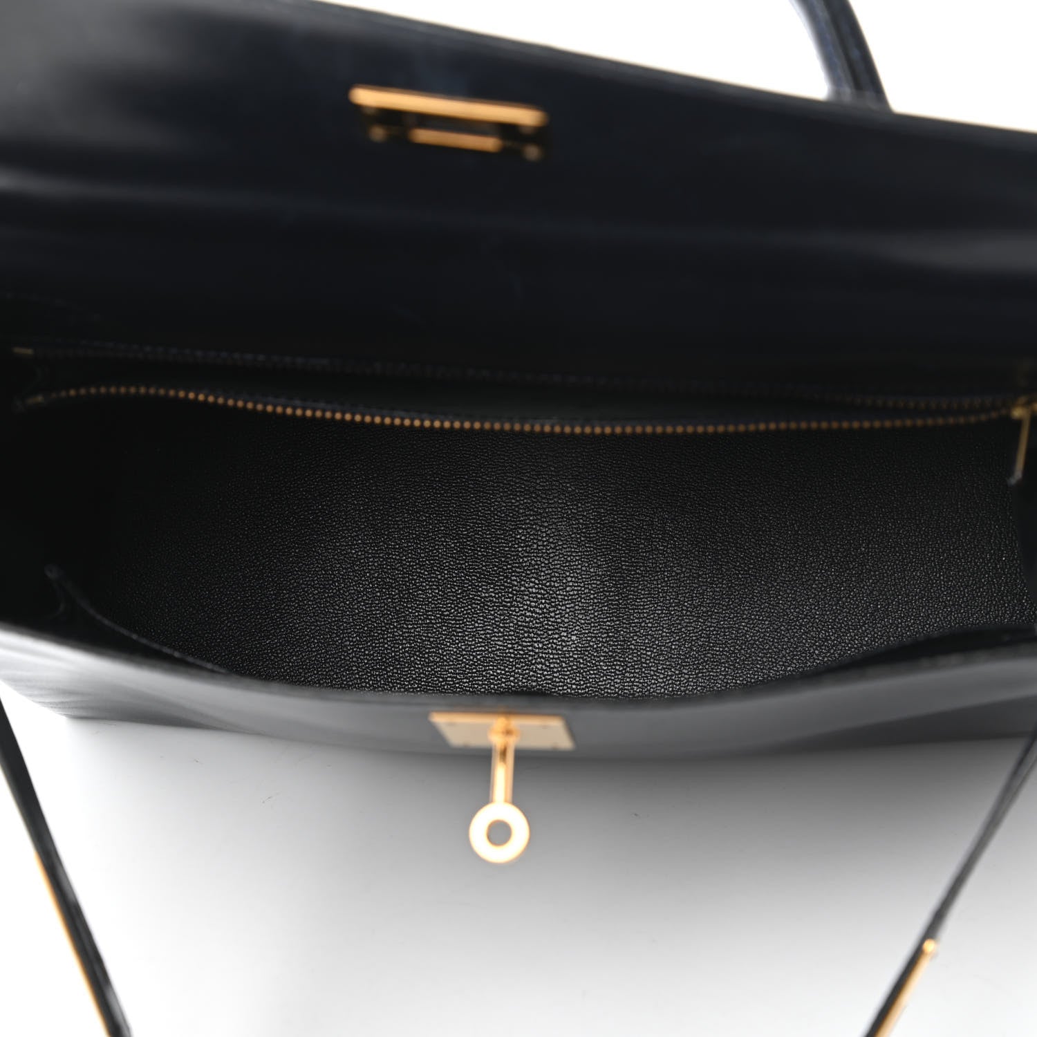 Hermes Box Kelly Retourne 32 Indigo 5 of 10