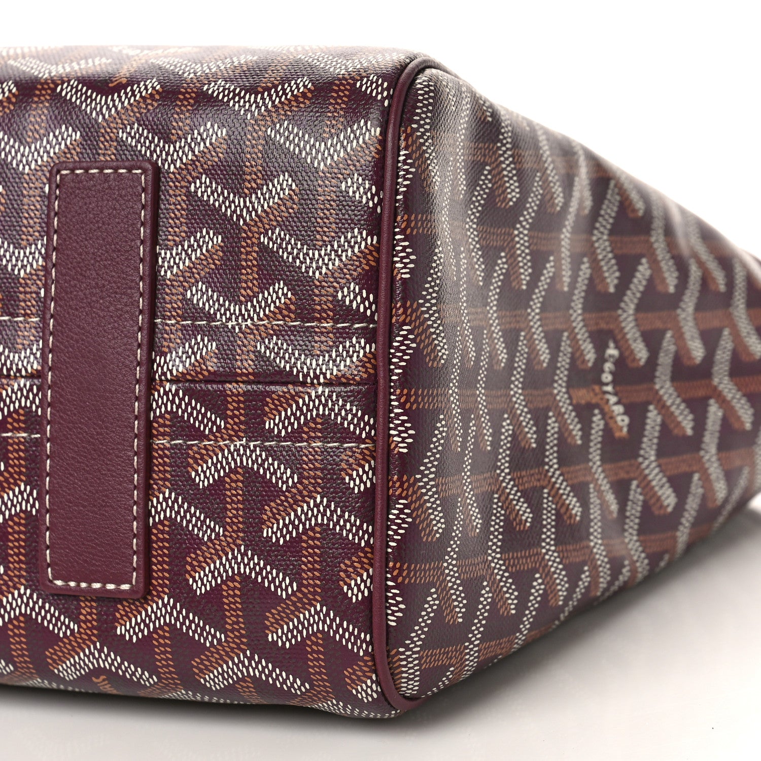 Goyard Goyardine Rouette PM Burgundy 9 of 9