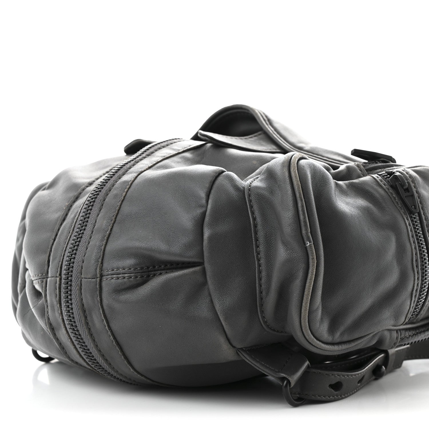 Alexander Wang Lambskin Backpack Bag Grey 8 of 11