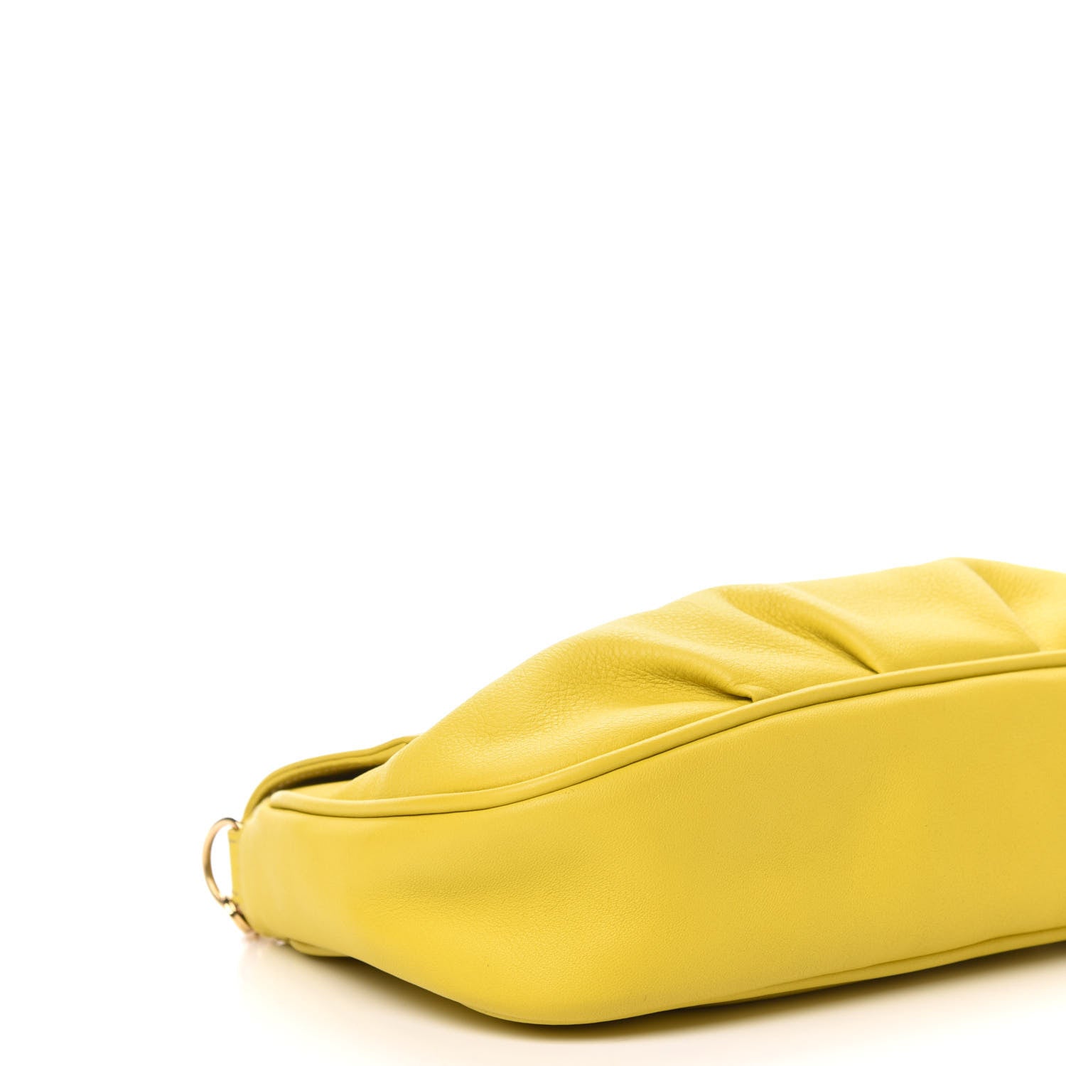 Fendi Vitello Flamingo Enamel Fendista Pouchette Crossbody Bag Cedro 10 of 12