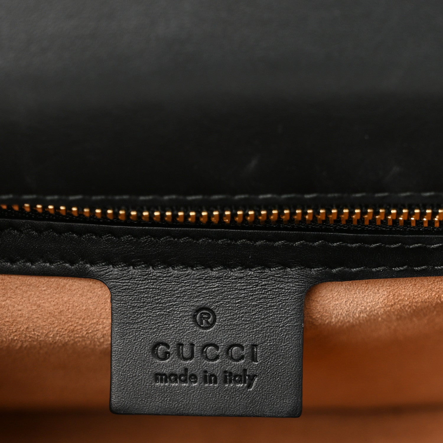 Gucci Calfskin Small Sylvie Shoulder Bag Black 6 of 14