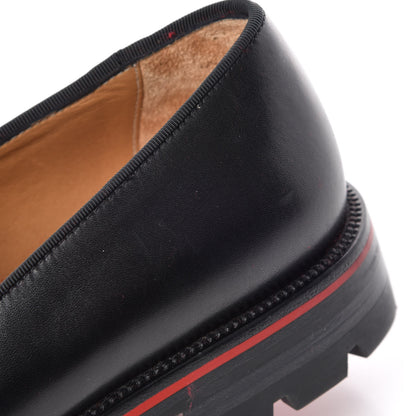 Christian Louboutin Calfskin Mens Luglion Flats 41 Black 8 of 9