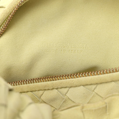 Bottega Veneta Suede Calfskin Intrecciato Teen Jodie Hobo Lemon Wash 6 of 12