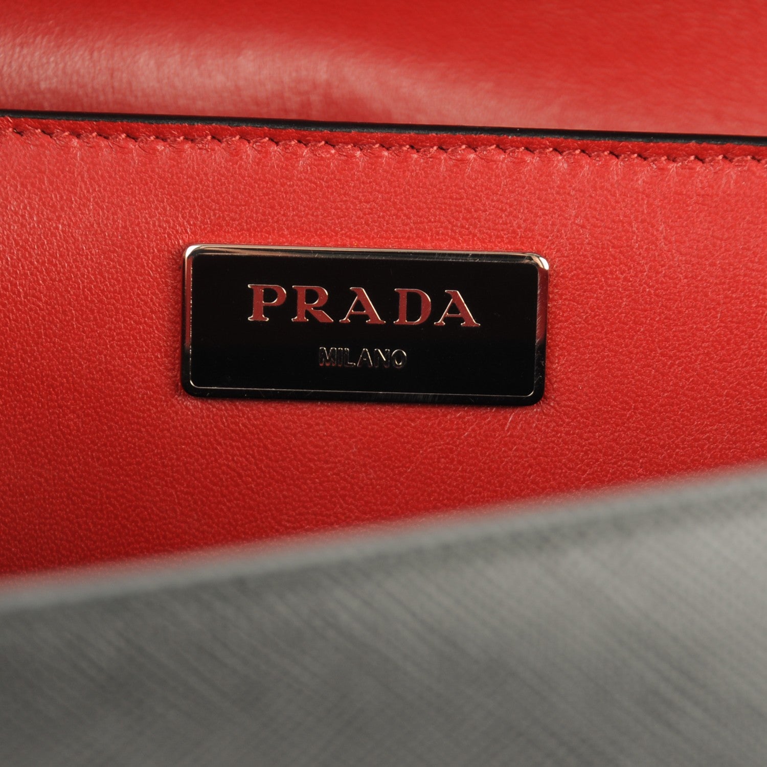Prada Saffiano Lux Sound Shoulder Bag Black 6 of 8